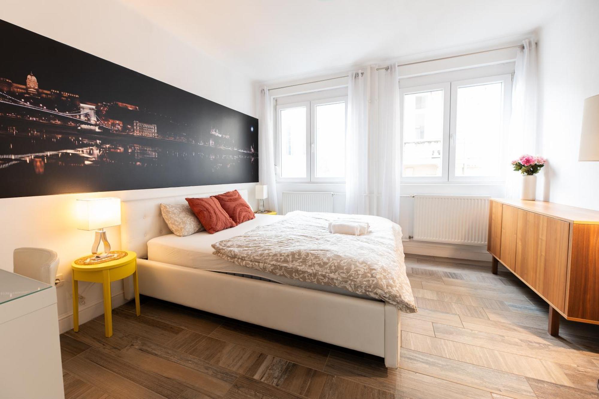 Superb Location & Chic Suite W' 2Bedroom 부다페스트 외부 사진